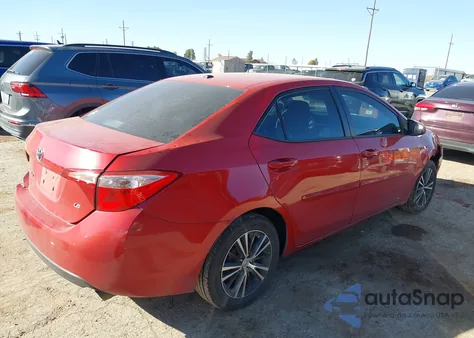 2017 Toyota Corolla Le z USA, uszkodzony, nr VIN 2T1BURHE7HC748246